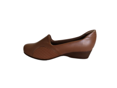 SAPATO FEM. SALTO ANABELA MODARE CAMEL - comprar online