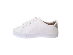 TENIS INF. FEM. MOLEKINHA METAL BRANCO - comprar online