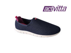 TENIS FEM. SLIP ON ACTVITTA MARINHO na internet