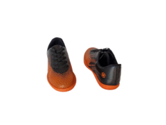 CHUTEIRA FUTSAL INF. MOLEKINHO PRETO LARANJA - comprar online