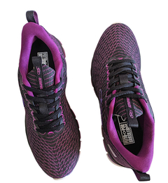 TENIS FEM. OLYMPIKUS ESTILO ROXO PRETO - comprar online