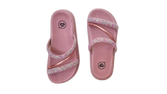 CHINELO PAPETE INF. FEM. MOLEKINHA ROSA STRASS na internet