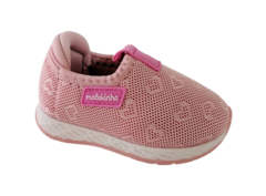 TENIS INF. FEM. MOLEKINHA SLIP ON ROSA