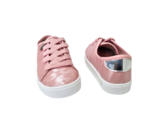 TENIS INF. FEM. MOLEKINHA METAL ROSA - comprar online