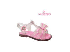 SANDALIA INF. FEM. WORLD COLORS PINK - comprar online