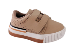 TENIS INF. MASC. MOLEKINHO VELCRO BEGE