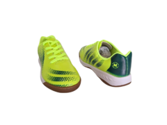 TENIS INF. MASC. FUTSAL MOLEKINHO AMARELO NEON AZUL COBALTO - comprar online