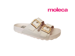 CHINELO SLIDER FEM. MOLECA BRANCO OFF