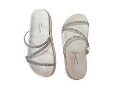 CHINELO FEM. FLATFORM VIZZANO CRISTAL BRANCO OFF - comprar online