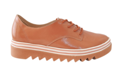 TENIS FEM. BEIRA RIO OXFORD ROSE VERNIZ - comprar online