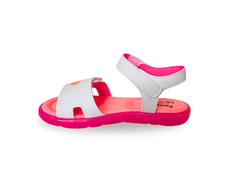 SANDALIA INF. FEM. PAMPILI LED BRANCO PINK - comprar online