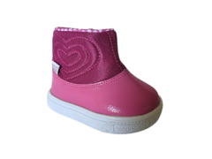 BOTINHA INF. FEM. WORLD COLORS DOCINHO PINK - loja online