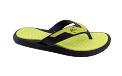 CHINELO MASC. BR SPORT DEDO MARINHO AMARELO NEON