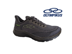 TENIS INF. MASC. OLYMPIKUS DELTA KIDS PRETO GREEN