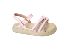 SANDALIA INF. FEM. MINI ROSA BALLET - comprar online