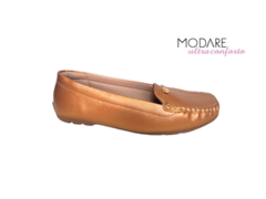 MOCASSIM FEM. MODARE BRONZE