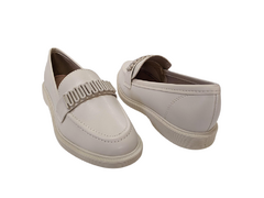 SAPATO OXFORD FEM. MOLECA OFF WHITE - comprar online