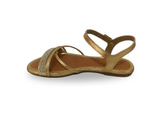 SANDALIA INF. FEM. MOLEKINHA DOURADO - comprar online