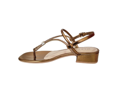 SANDALIA FEM. SALTO RAMARIM BRONZE - comprar online