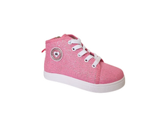 TÊNIS INF. FEM. MOLEKINHA GLITTER ROSA - comprar online