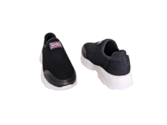 TENIS INF. FEM. SLIP ON MOLEKINHA PRETO - Sugestiva Calçados