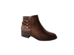 BOTA FEM. CANO BAIXO MODARE CAFÉ - comprar online