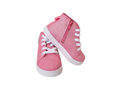 TÊNIS INF. FEM. MOLEKINHA GLITTER ROSA