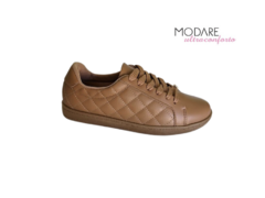 TENIS FEM. CASUAL MODARE CAMEL - loja online