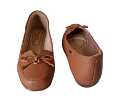 SAPATILHA FEM. MOCASSIM MODARE CAMEL - loja online