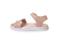 SANDALIA INF. FEM. WORLD COLORS NUDE BRANCO - loja online