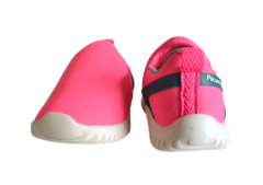 TENIS INF. FEM. FEM PÉ COM PÉ SLIP ON PINK FLUOR - loja online