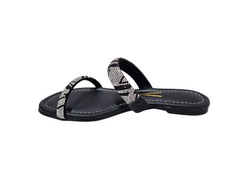 CHINELO FEM. VIZZANO PRETO BRILHO - comprar online