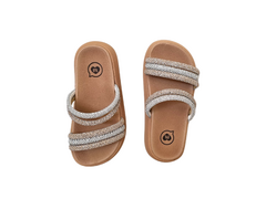 CHINELO INF. FEM. BIRKEN MOLEKINHA OURO ROSADO na internet