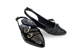 SAPATO SLING BACK FEM. MOLECA PRETO na internet