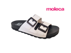 CHINELO SLIDER FEM. MOLECA BRANCO