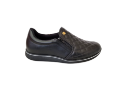 TENIS FEM. CASUAL MODARE PRETO - comprar online