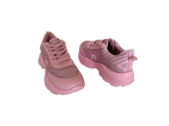 TENIS INF. FEM. MOLEKINHA ROSA BRILHO - comprar online