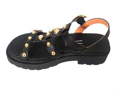 SANDALIA FEM. FLATFORM VIZZANO PRETO - loja online