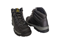 BOTA MASC. MOTOQ. ADVENTURE FIRE WAVE PRETO - Sugestiva Calçados