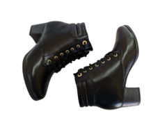 BOTA COTURNO FEM. SALTO MÉDIO MODARE PRETO - comprar online