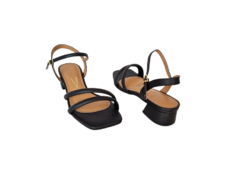 SANDÁLIA FEM. SALTO VIZZANO PRETO - comprar online