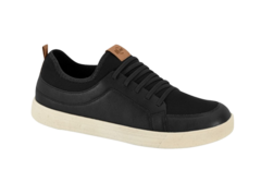 SAPATO MASC. BR SPORT CASUAL MOCASSIM PRETO