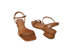 SANDALIA FEM. SALTO VIZZANO CAMEL - comprar online