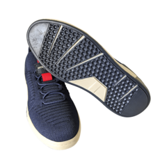 TENIS INF. MASC. SAPATENIS CASUAL KNIT SOUND MARINHO - comprar online