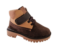 BOTA INF. MASC. CASUAL MOLEKINHO COR CAFÉ CARAMELO