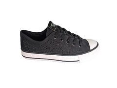 TENIS FEM. STREET STAR PRETO BRILHO - loja online