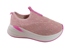 TENIS INF. FEM. MOLEKINHA SLIP ON ROSA - Sugestiva Calçados