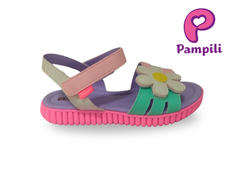 SANDALIA INF. FEM. PAMPILI CANDY COLORIDO