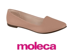 SAPATILHA FEM. MOLECA NAPA NUDE - comprar online