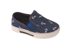 TENIS INF. MASC. MOLEKINHO SLIP ON MARINHO - loja online